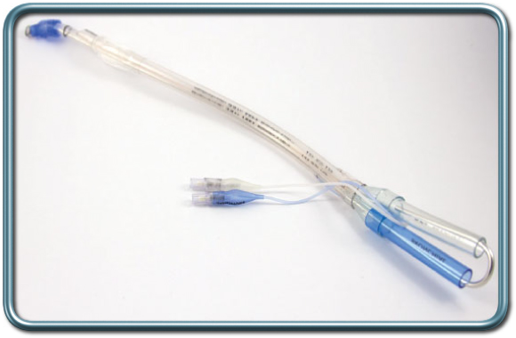 צינור הנשמה דו קני- Double lumen tube